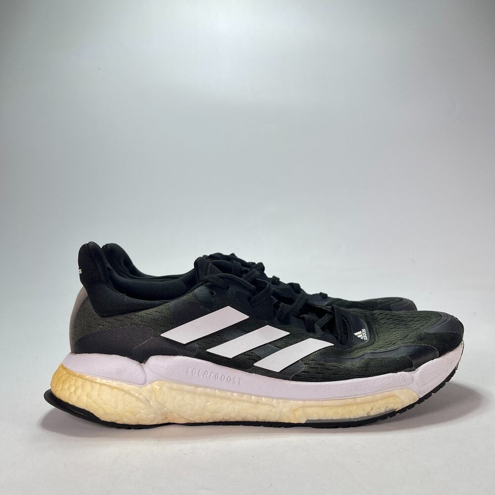 adidas Solar Boost 4 Black White Running Shoes Sneakers GX3038 Men's Size 9